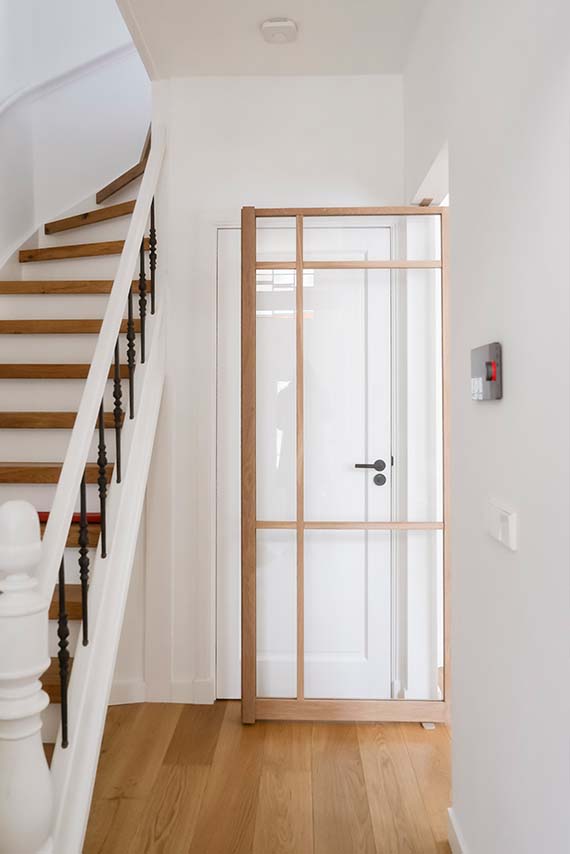 Eikenhouten enkele taatsdeur