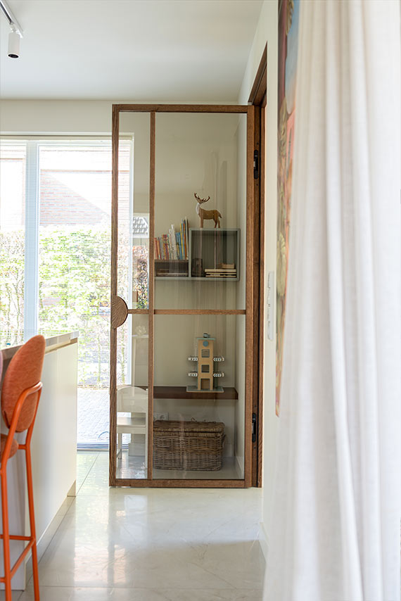 Eikenhouten scharnierdeur